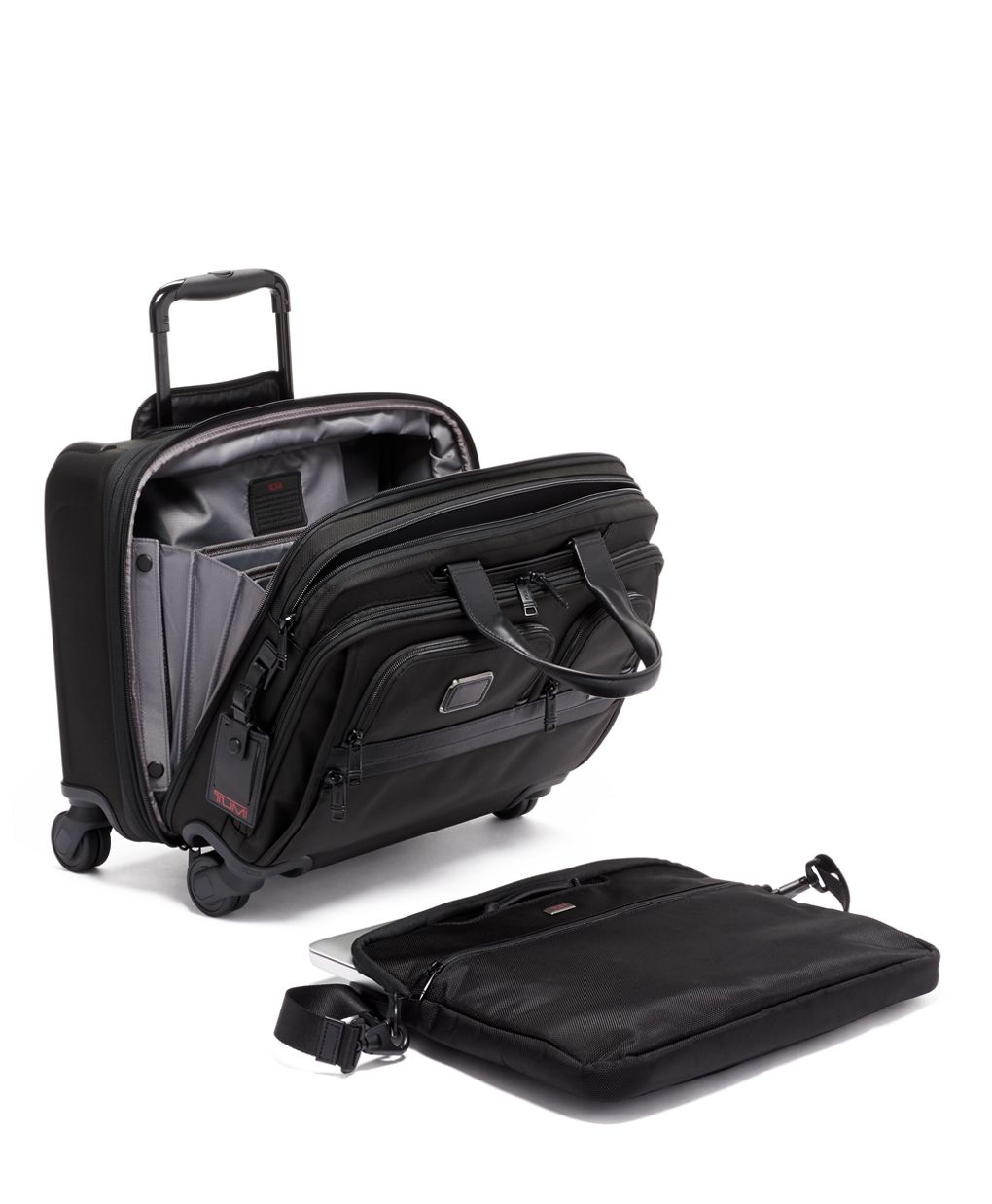 Deluxe 4 Wheeled Laptop Case Brief