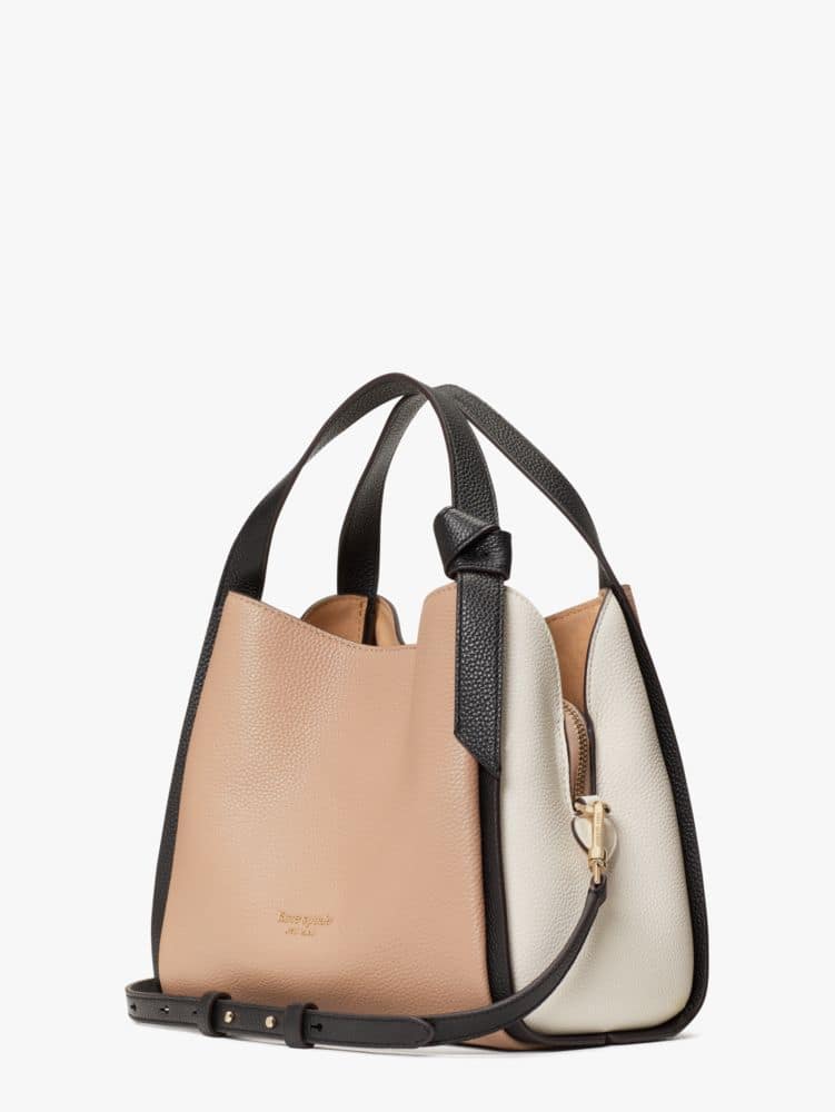 Knott Colorblocked Medium Crossbody Tote