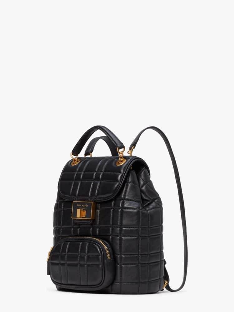 Evelyn Quilted Small Backpack