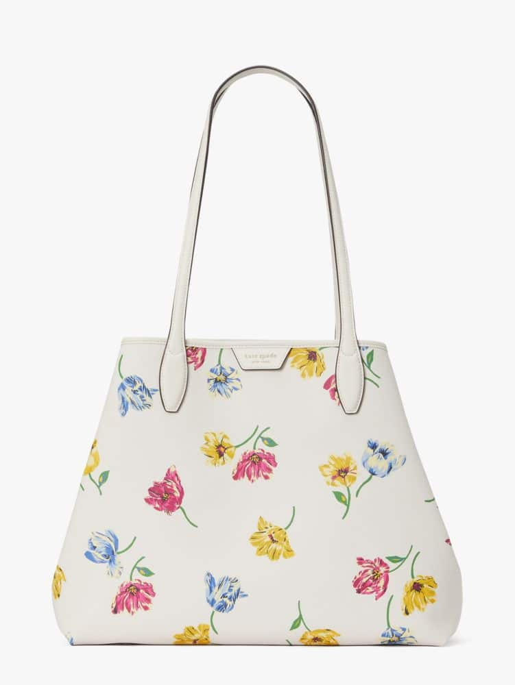 Sutton Tulip Toss Medium Tote