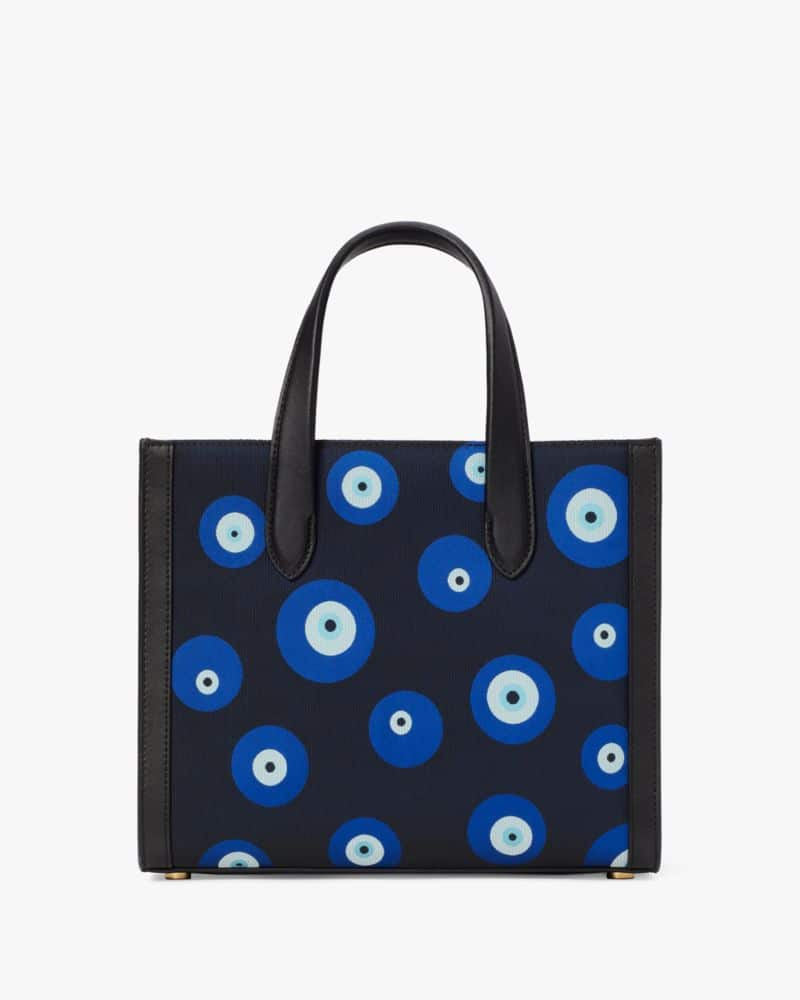 Manhattan Evil Eye Jacquard Small Tote