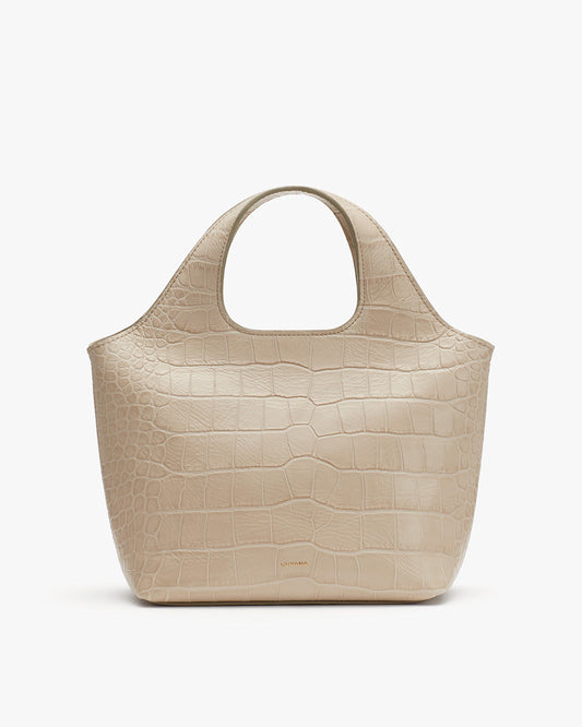 Mini System Tote (Croco)