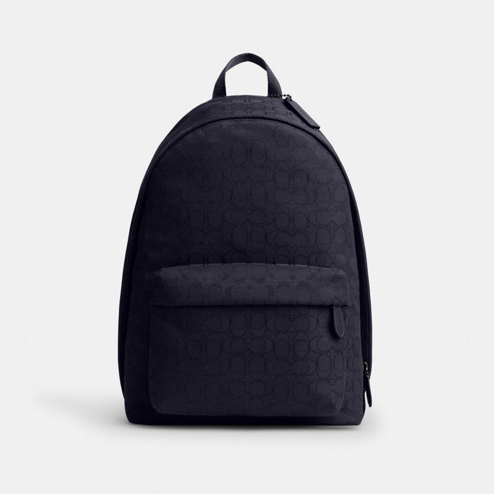 Hall Backpack In Signature Jacquard