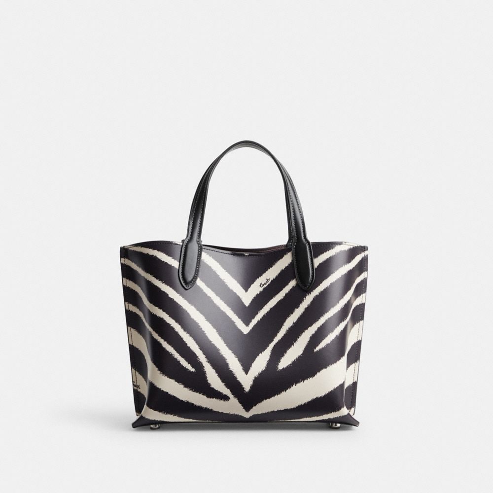 Willow Tote 24 With Zebra Print