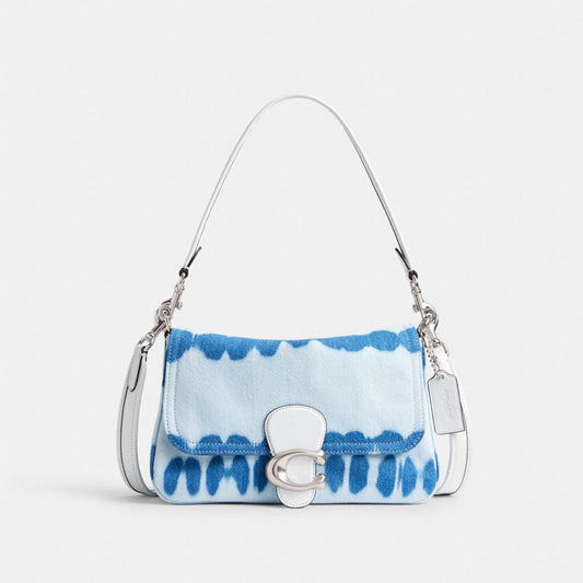 Soft Tabby Shoulder Bag With Tie Dye