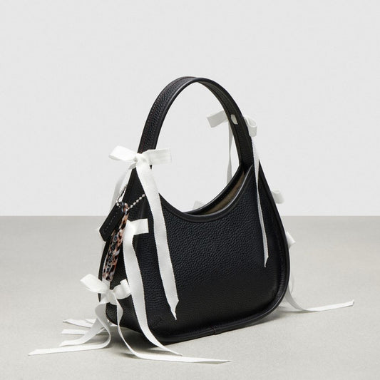 Ergo Bag In Coachtopia Leather With Allover Bows