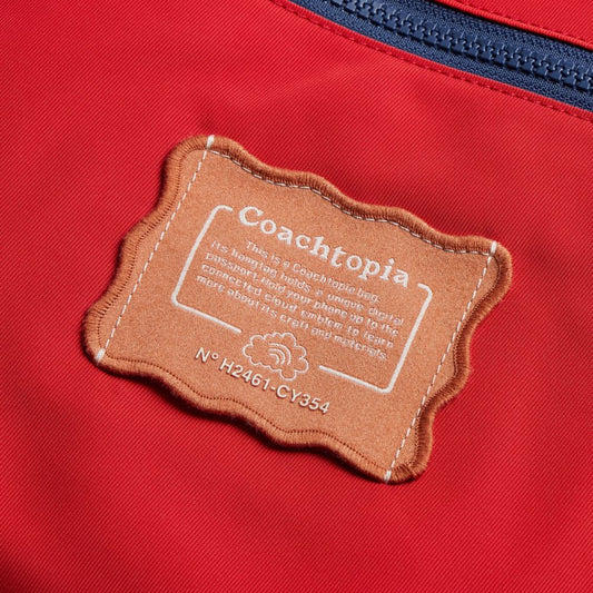 Coachtopia Loop Small Tote In Recycled Polyester With Heart Appliqué