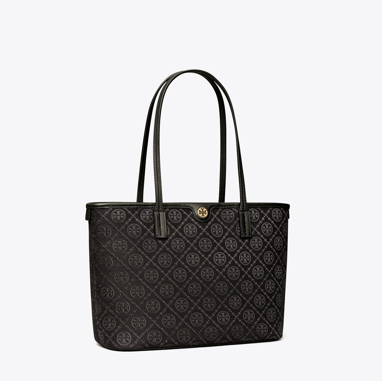 Small T Monogram Zip Tote