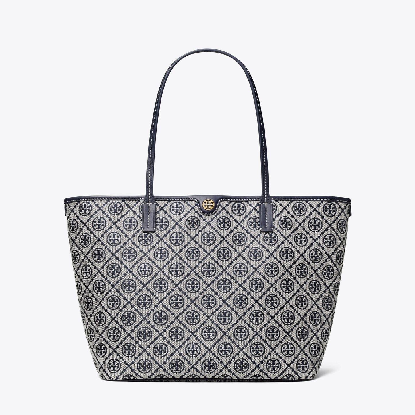 T Monogram Zip Tote