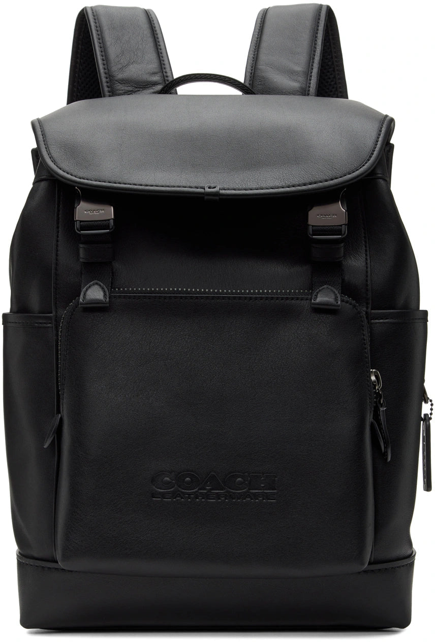 Best leather rucksack with water bottle pockets