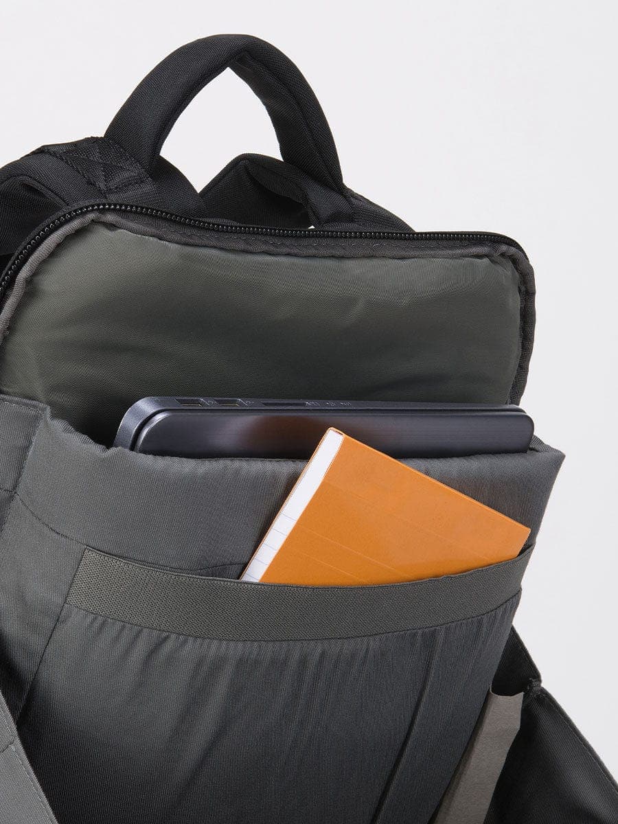 Minimalist slim laptop backpack for work and travel