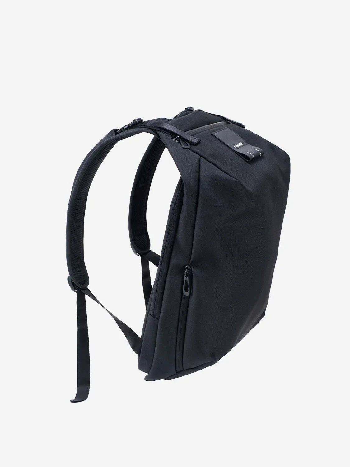 Minimalist recycled material backpack for work and travel