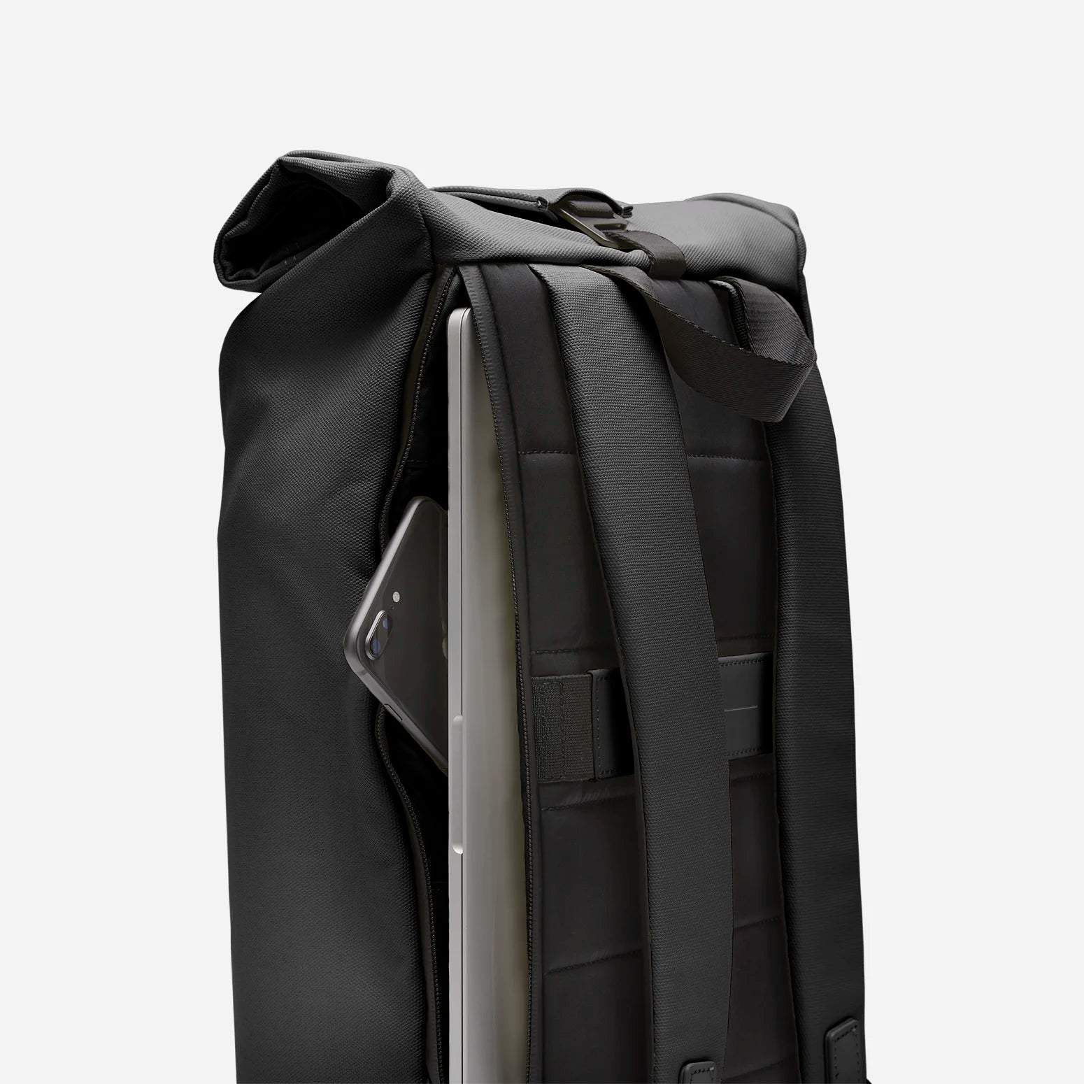 Minimalist laptop backpack waterproof expandable