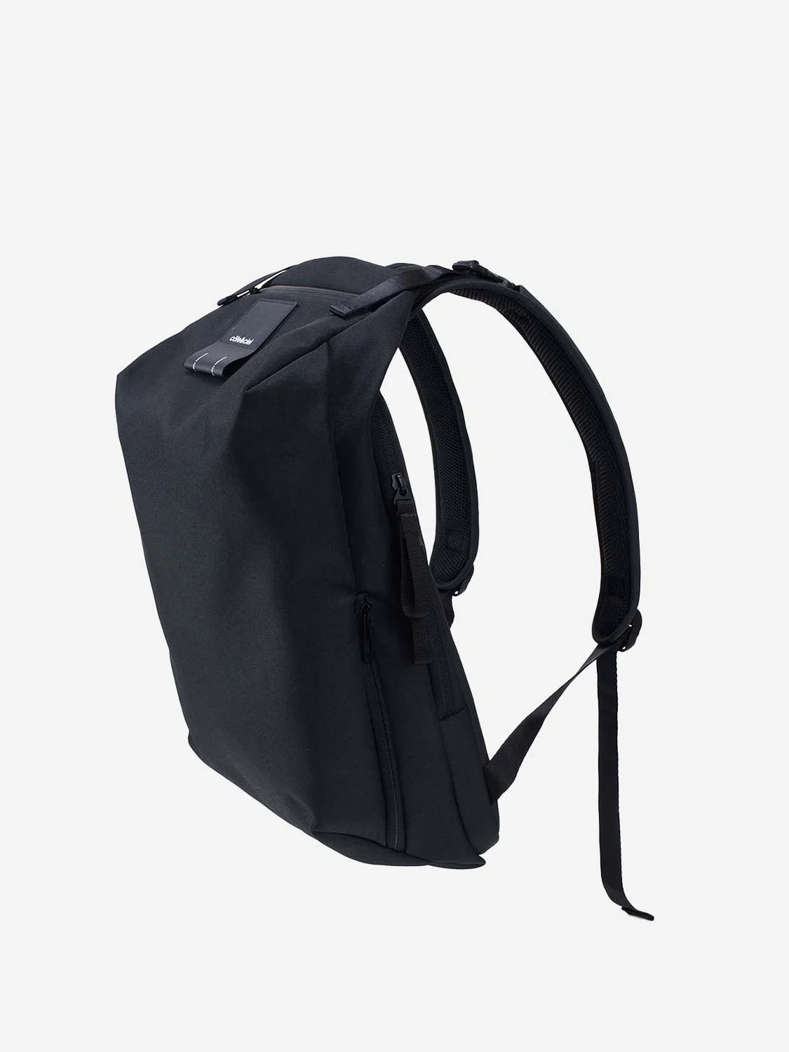 Minimalist recycled material backpack for work and travel