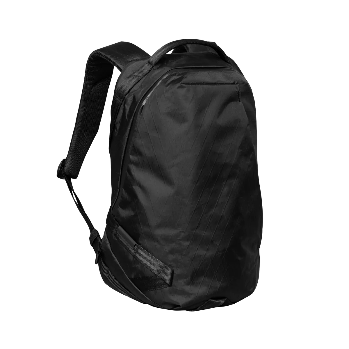 Minimalist backpack for work and travel that stands up