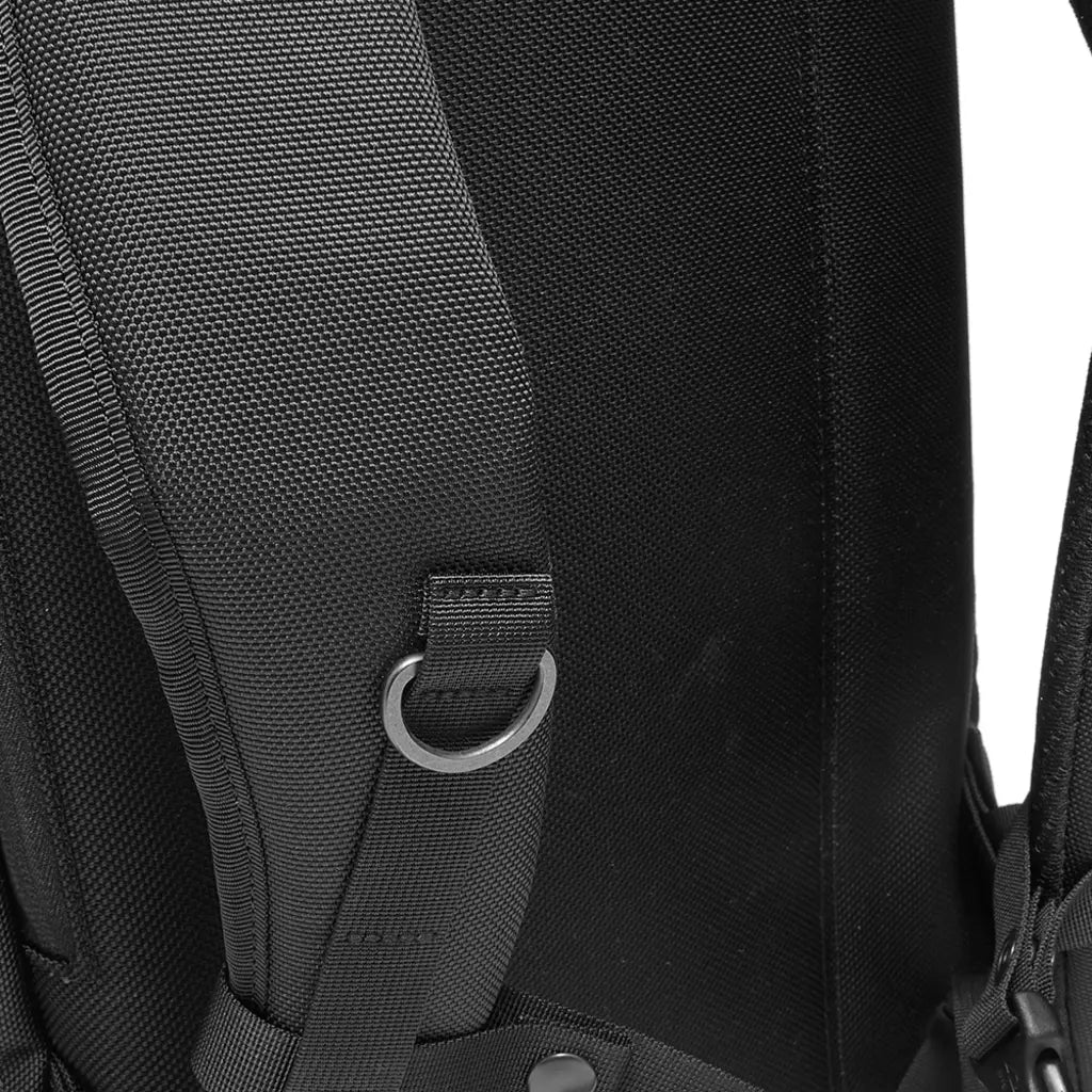 Minimalist backpack for laptop with water bottle pocket